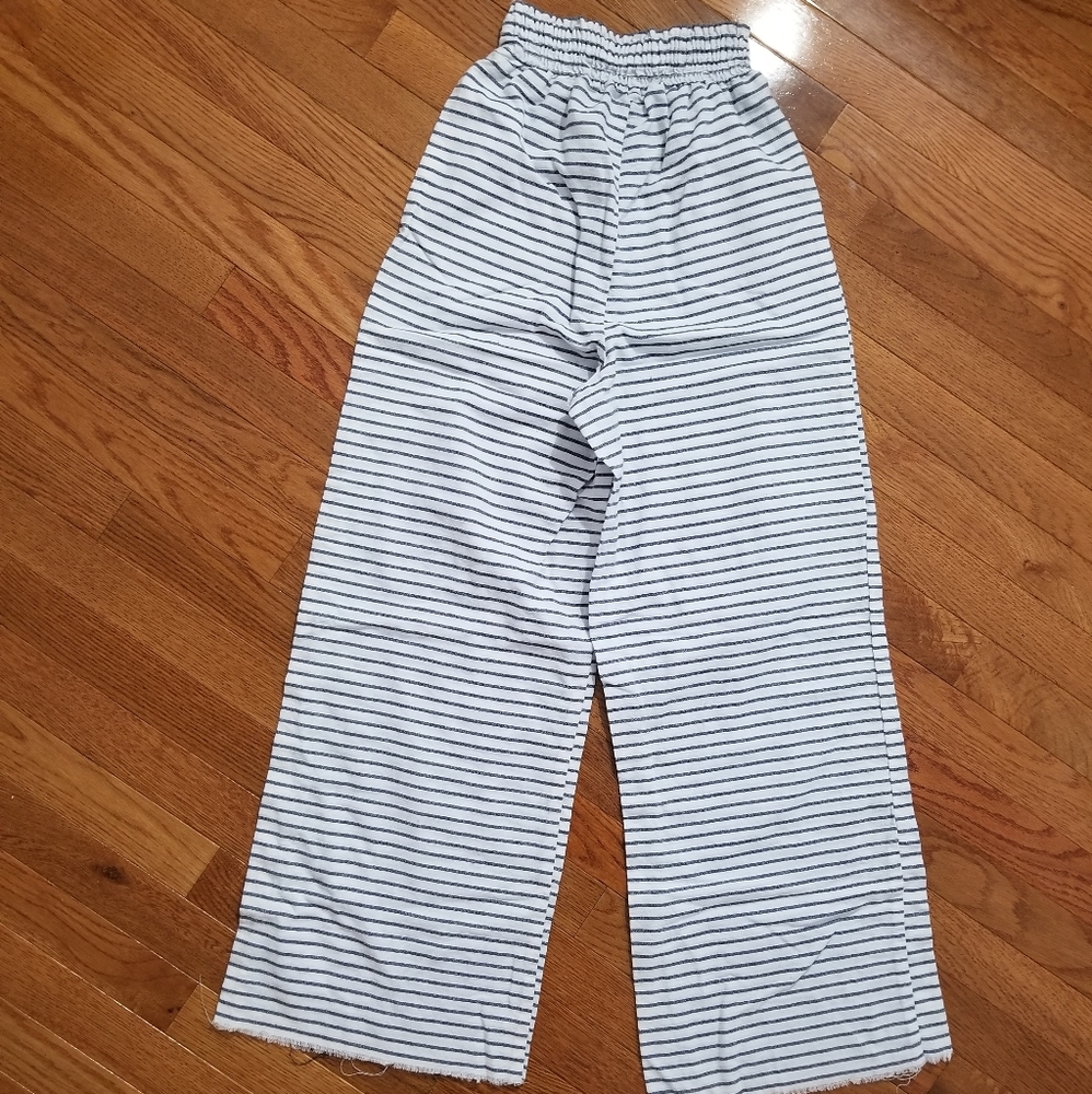 High Waisted Striped Boho Pants